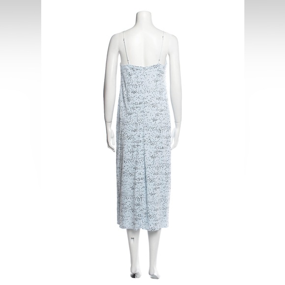 Tibi Scintilla Jersey Slip Dress Blue Sz 4 NWT - Picture 6 of 14